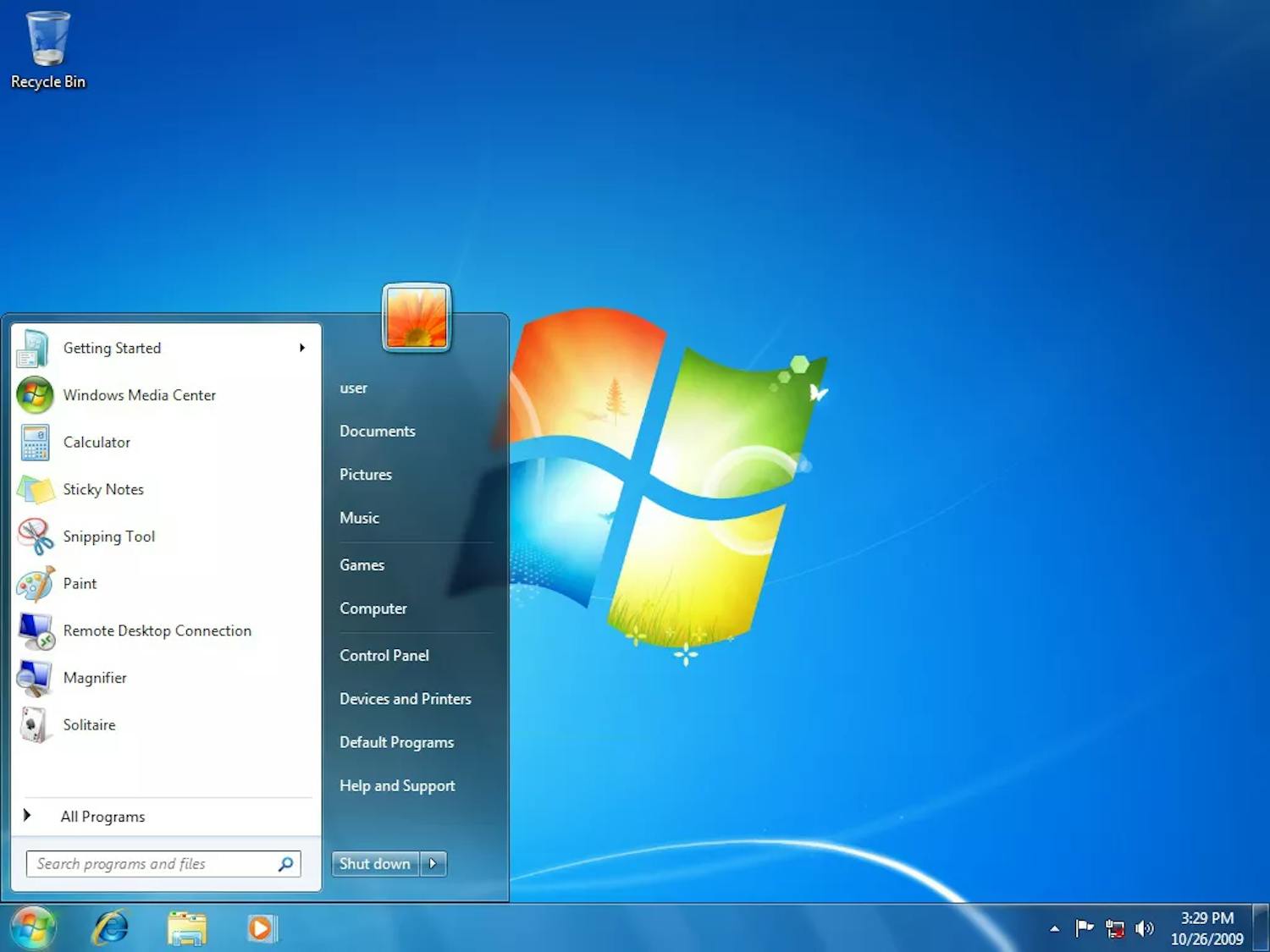 Microsoft Windows 7 Microsoft Windows 7